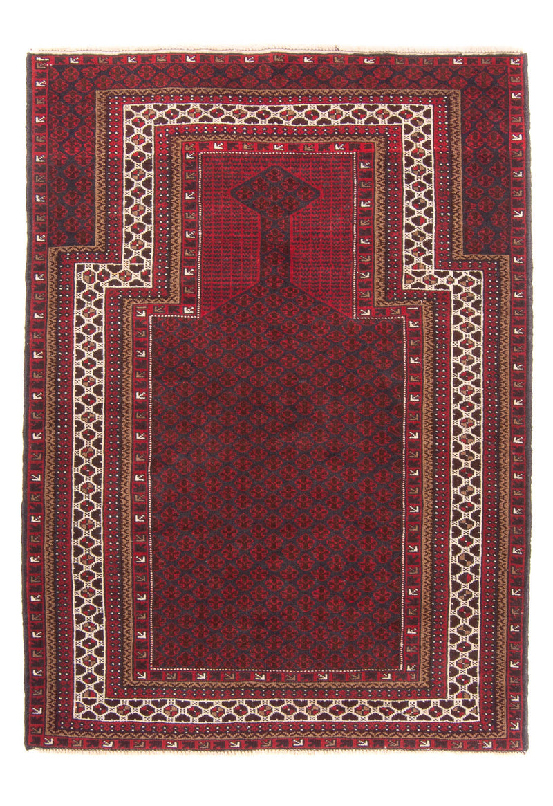 Tappeto Belutsch - Tappeto di preghiera - 155 x 103 cm - blu scuro