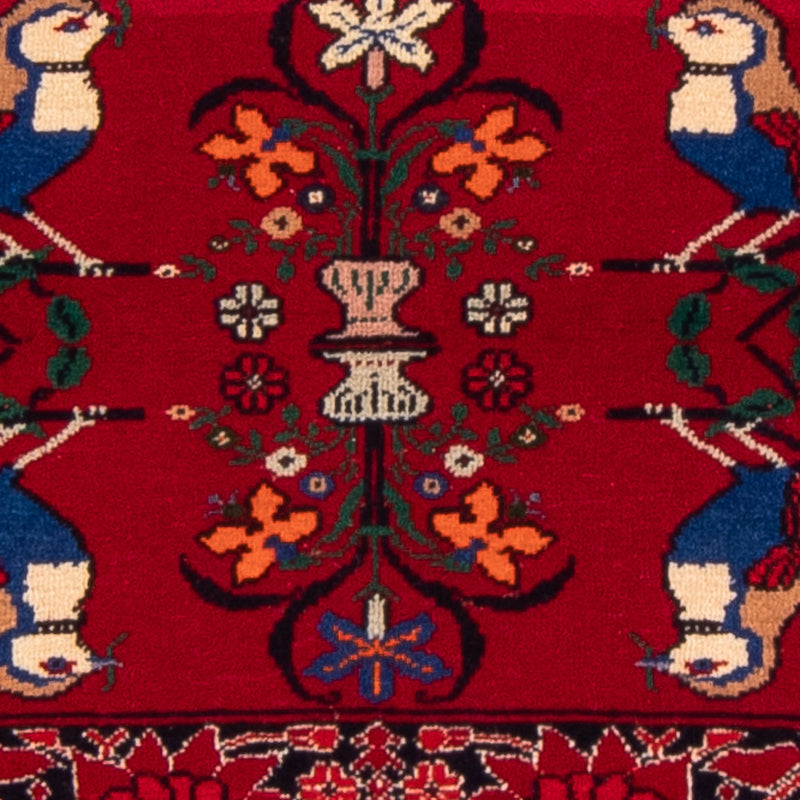 Tappeto Belutsch quadrato  - 104 x 91 cm - rosso