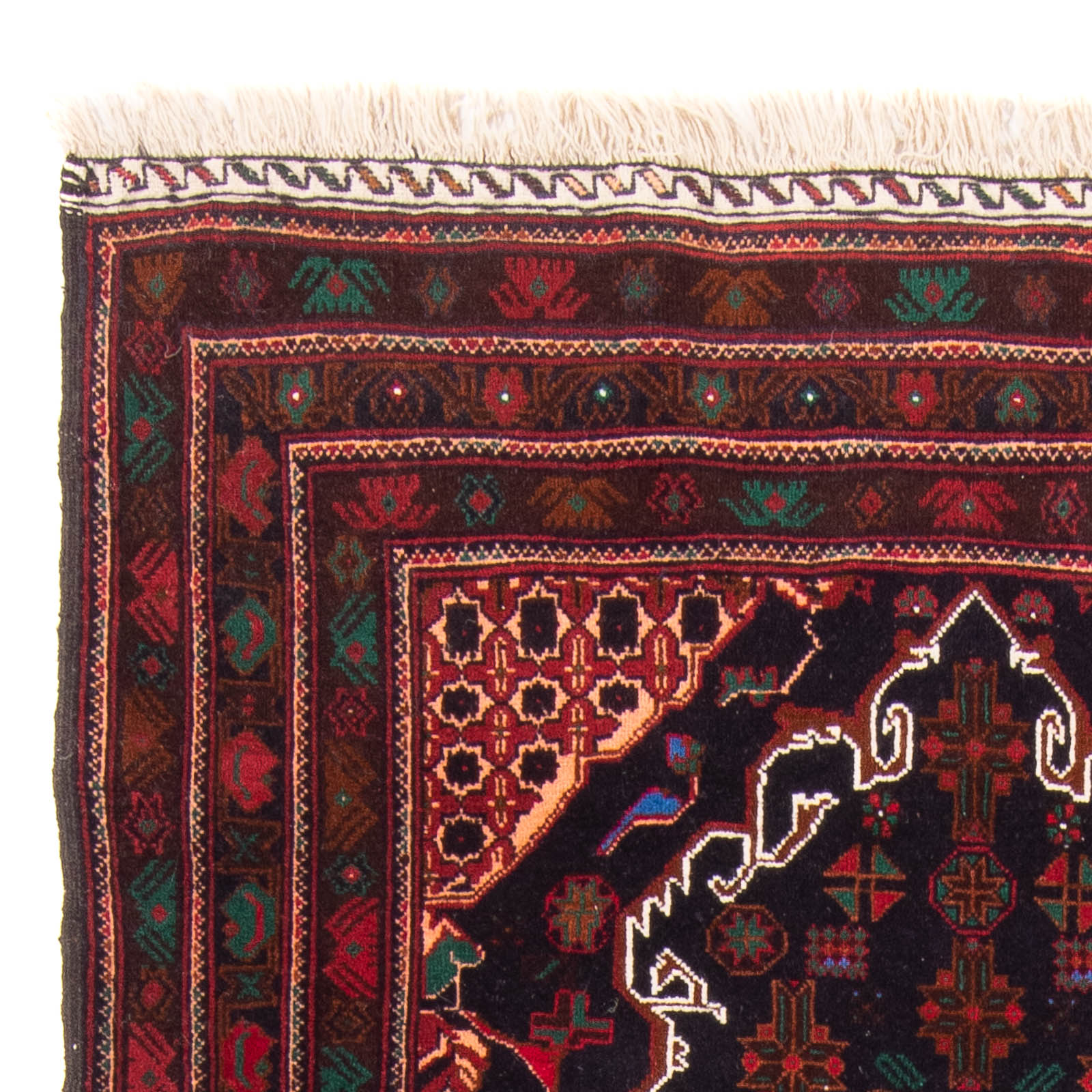 Tappeto Belutsch - 195 x 117 cm - blu scuro