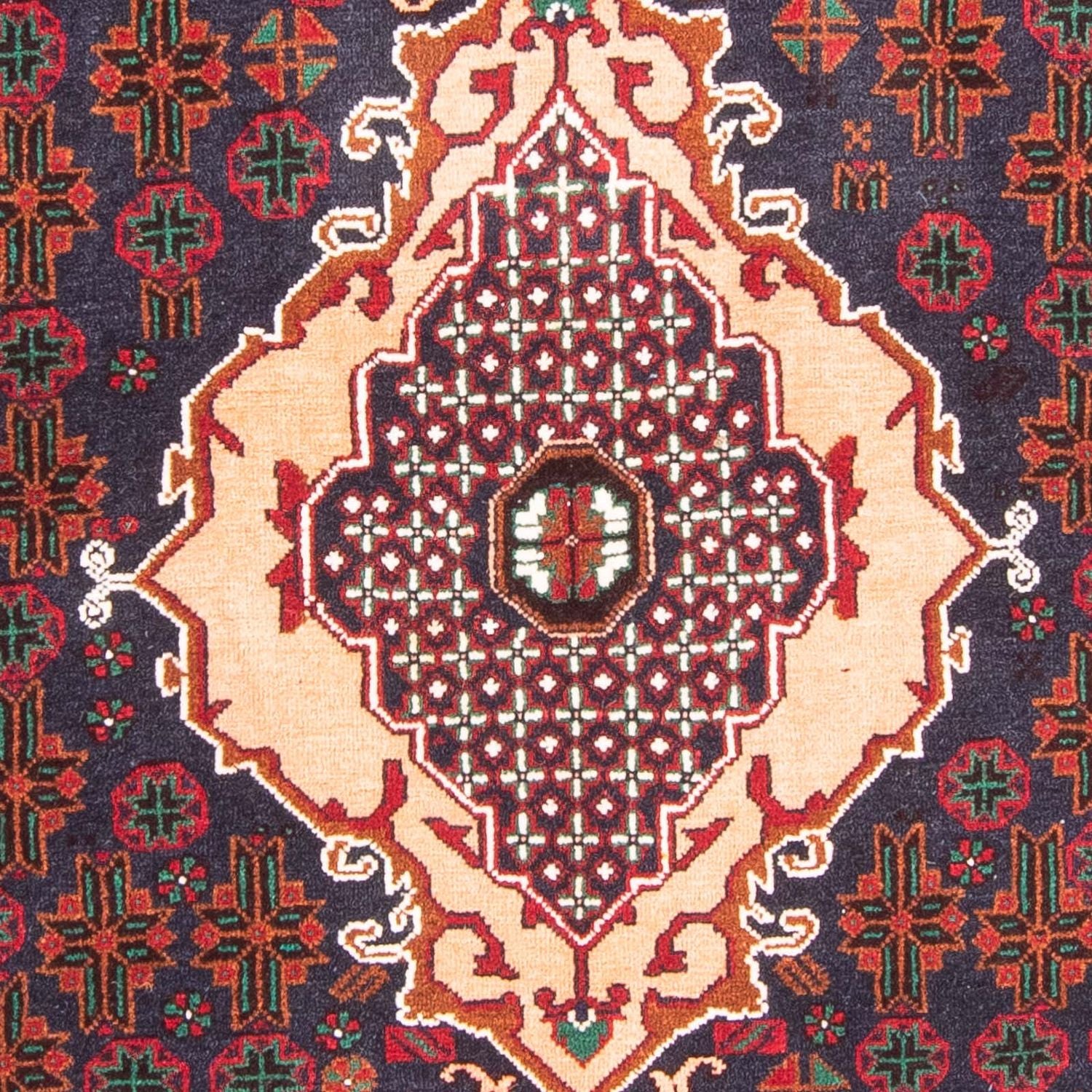Tappeto Belutsch - 205 x 123 cm - blu scuro
