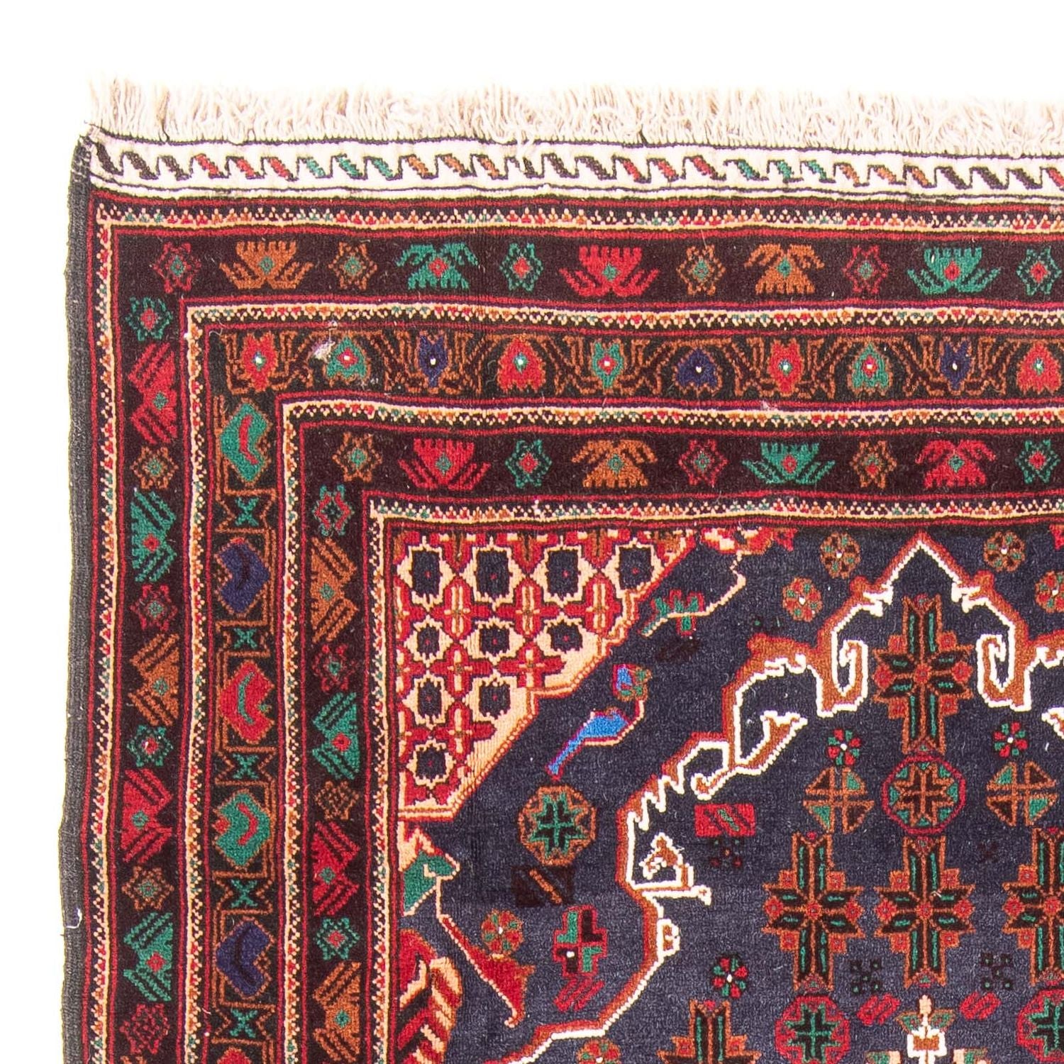 Tappeto Belutsch - 205 x 123 cm - blu scuro
