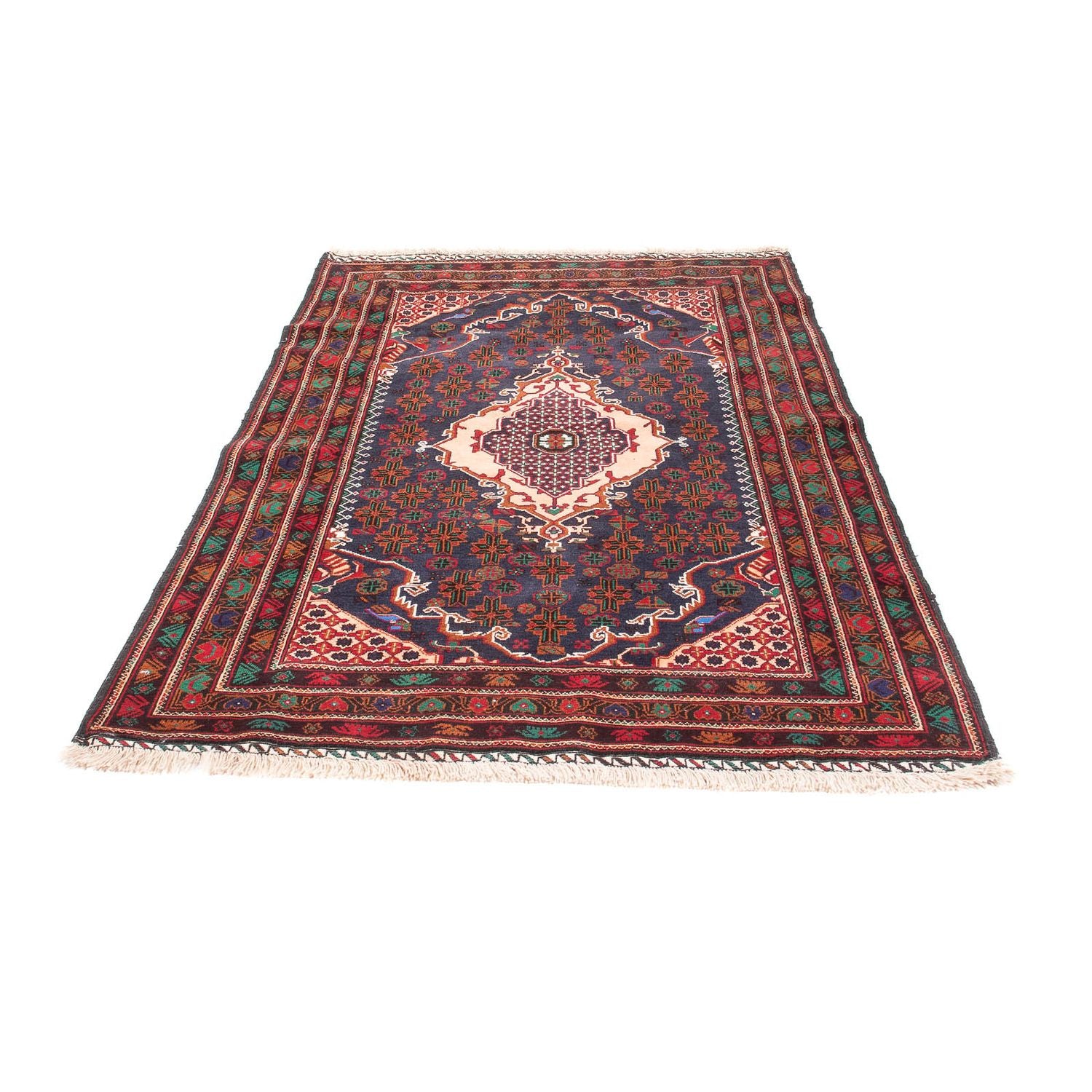 Tappeto Belutsch - 205 x 123 cm - blu scuro
