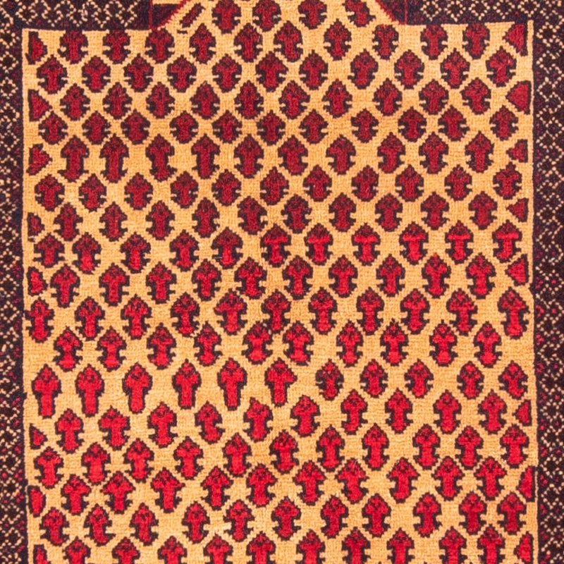Tappeto Belutsch - Tappeto di preghiera - 147 x 86 cm - beige