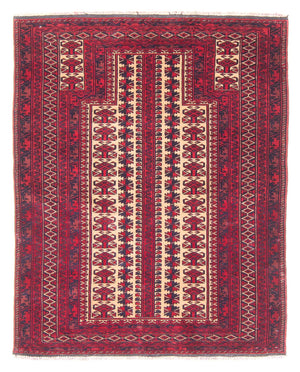 Tappeto Belutsch - Tappeto di preghiera - 132 x 94 cm - beige