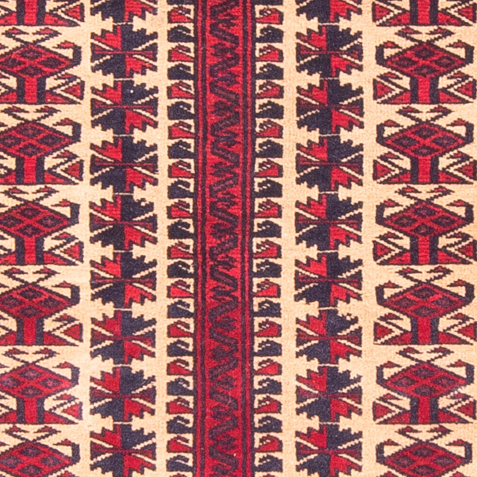 Tappeto Belutsch - Tappeto di preghiera - 132 x 94 cm - beige