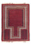 Tappeto Belutsch - Tappeto di preghiera - 130 x 90 cm - rosso