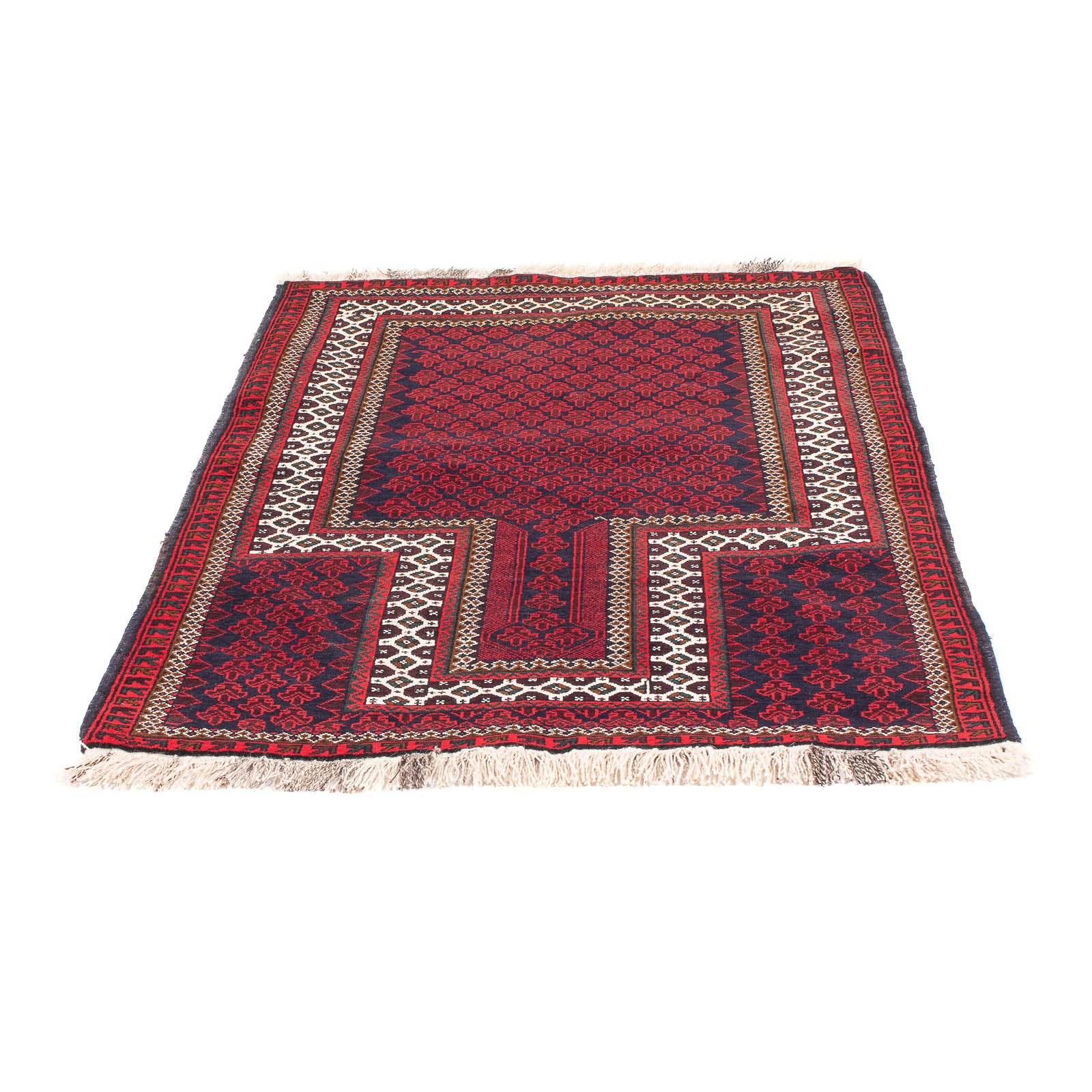 Tappeto Belutsch - Tappeto di preghiera - 130 x 90 cm - rosso