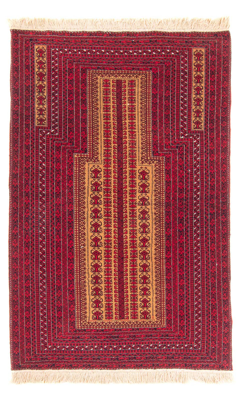 Tappeto Belutsch - Tappeto di preghiera - 148 x 97 cm - arancione