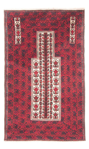 Tappeto Belutsch - Tappeto di preghiera - 154 x 89 cm - beige