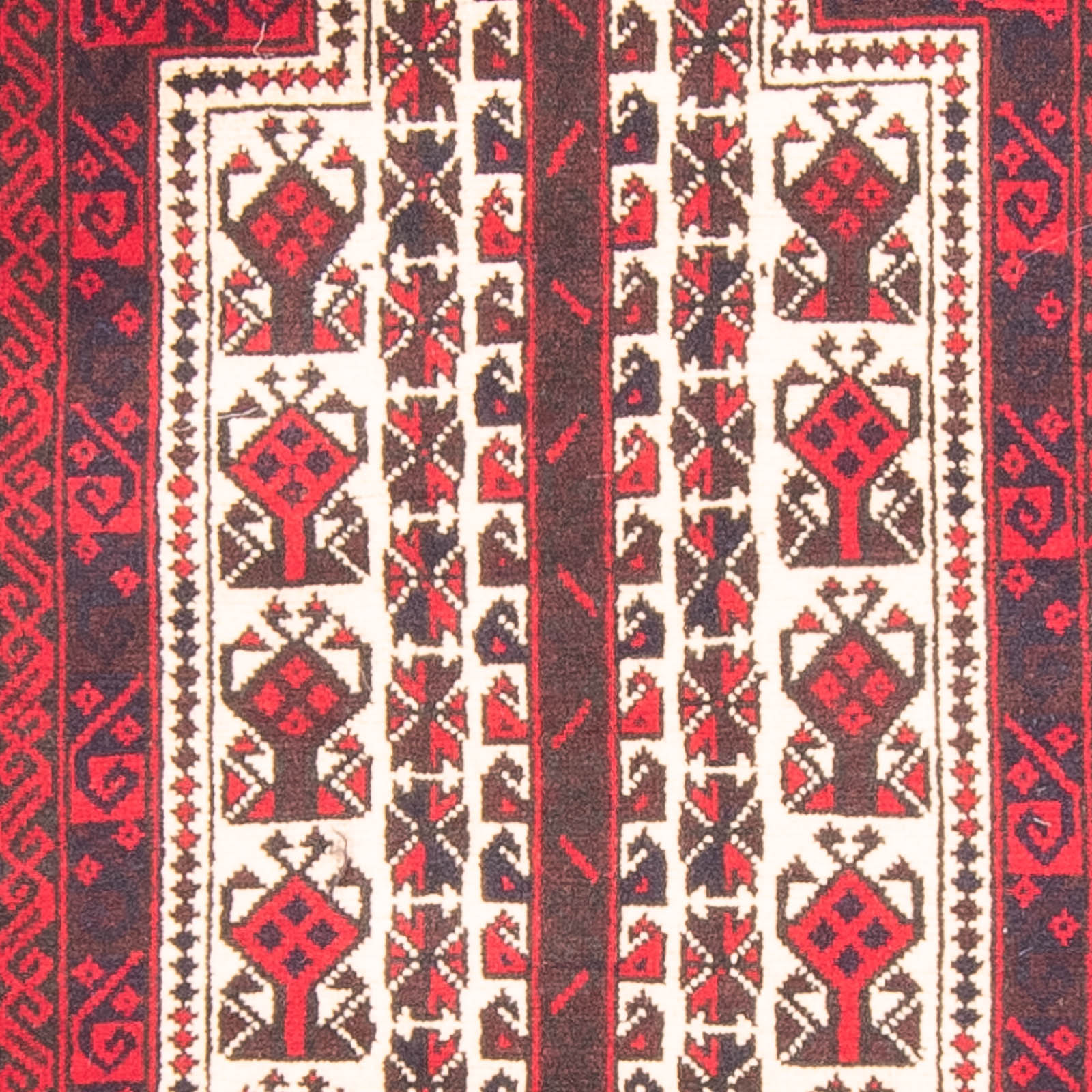 Tappeto Belutsch - Tappeto di preghiera - 154 x 89 cm - beige