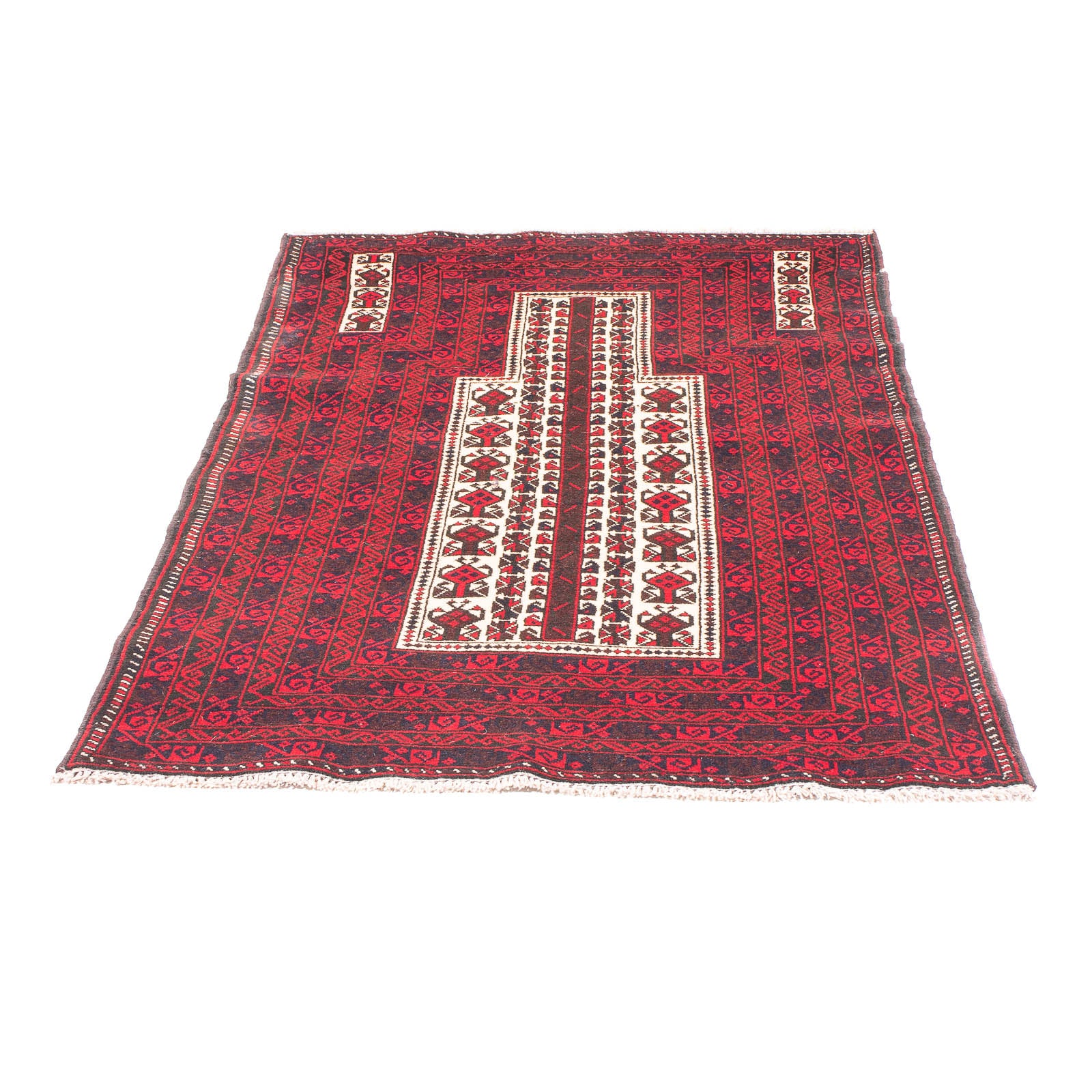 Tappeto Belutsch - Tappeto di preghiera - 154 x 89 cm - beige