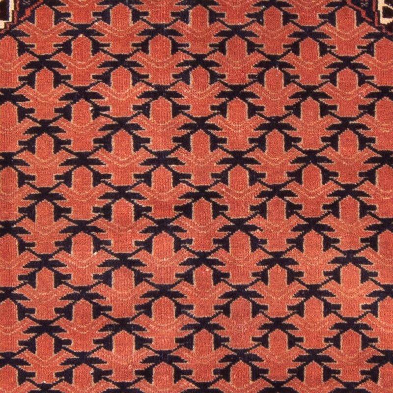Tappeto Belutsch - Tappeto di preghiera - 138 x 95 cm - ruggine