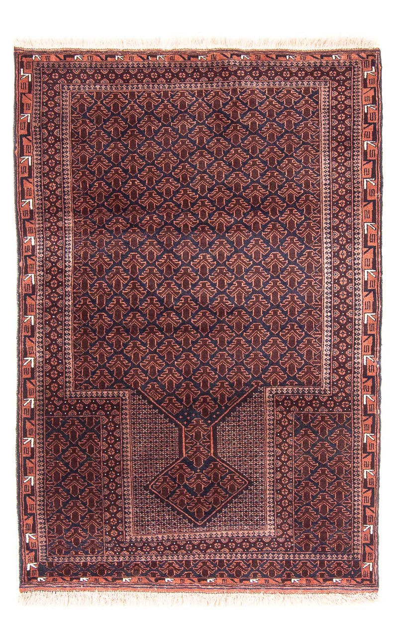 Tappeto Belutsch - Tappeto di preghiera - 138 x 93 cm - blu scuro