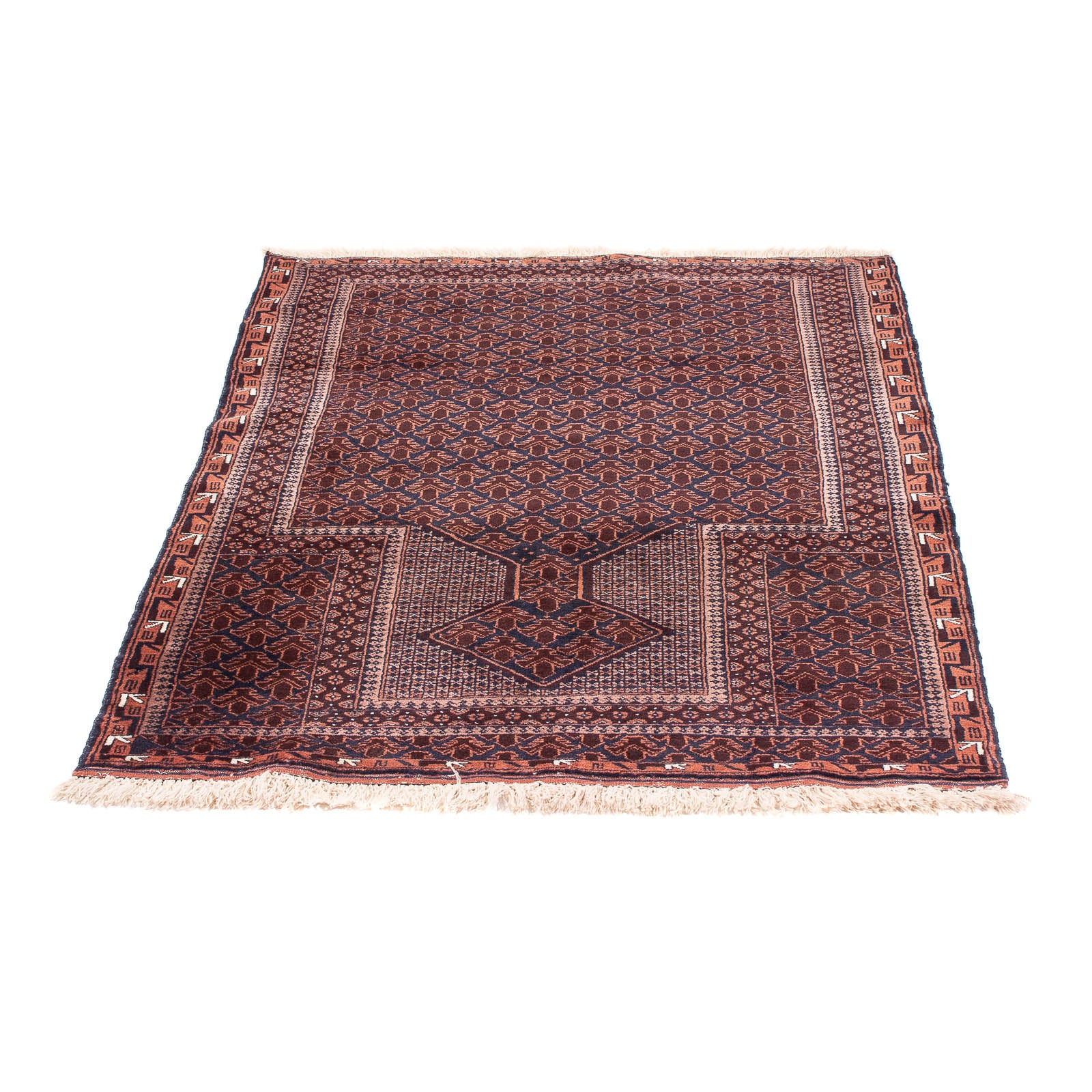 Tappeto Belutsch - Tappeto di preghiera - 138 x 93 cm - blu scuro