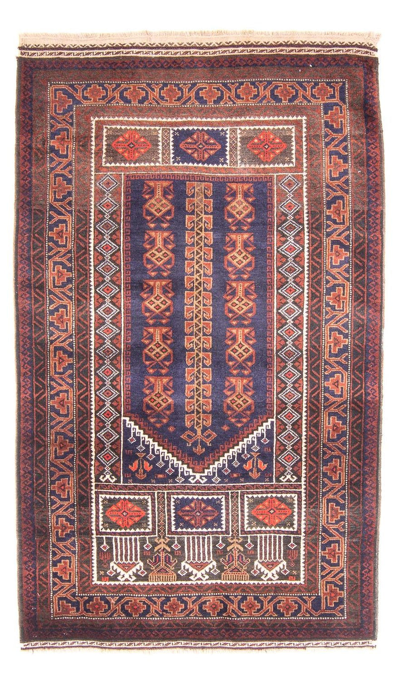 Tappeto Belutsch - Tappeto di preghiera - 147 x 92 cm - blu
