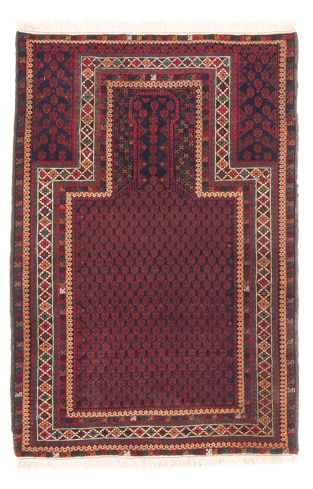 Tappeto Belutsch - Tappeto di preghiera - 147 x 96 cm - blu