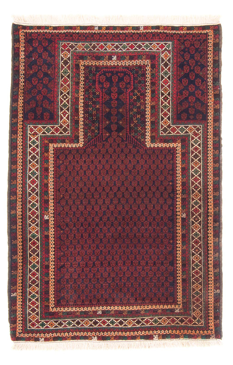 Tappeto Belutsch - Tappeto di preghiera - 147 x 96 cm - blu