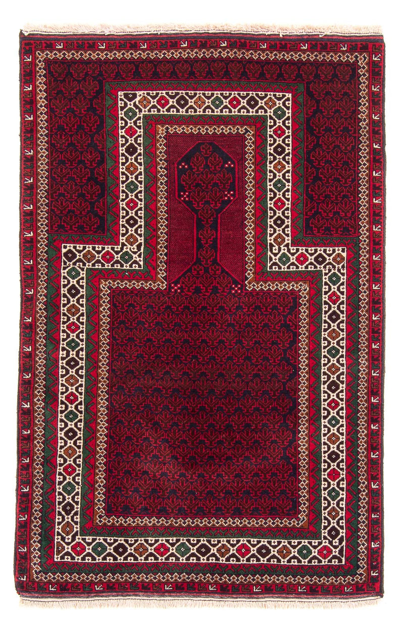 Tappeto Belutsch - Tappeto di preghiera - 142 x 89 cm - blu