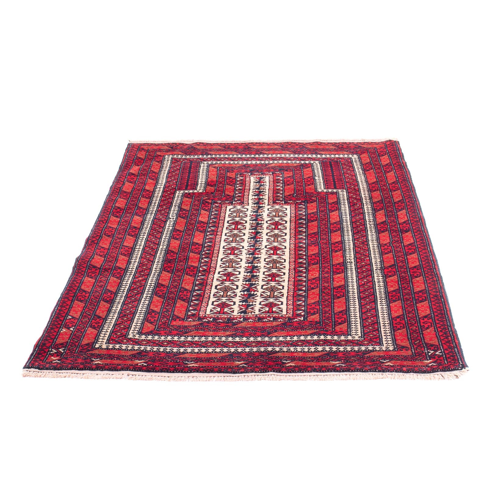Tappeto Belutsch - Tappeto di preghiera - 135 x 100 cm - beige
