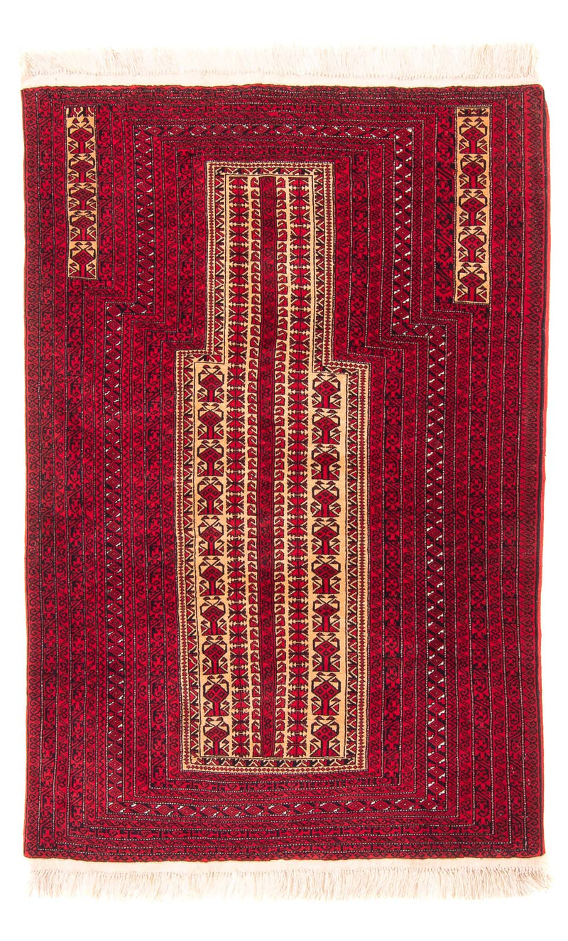 Tappeto Belutsch - Tappeto di preghiera - 132 x 92 cm - beige