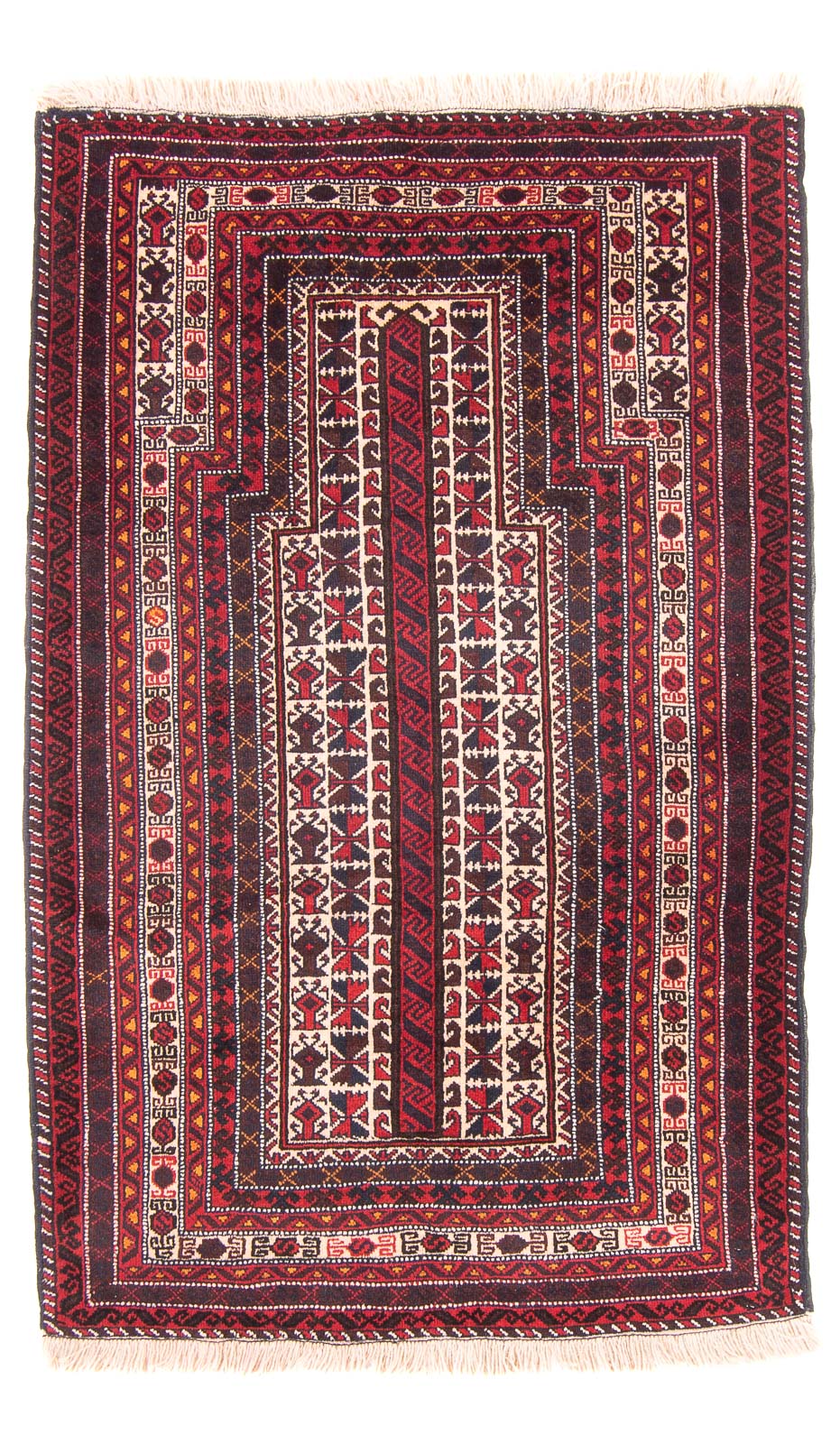 Tappeto Belutsch - Tappeto di preghiera - 150 x 102 cm - beige