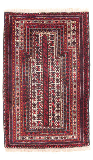 Tappeto Belutsch - Tappeto di preghiera - 150 x 102 cm - beige