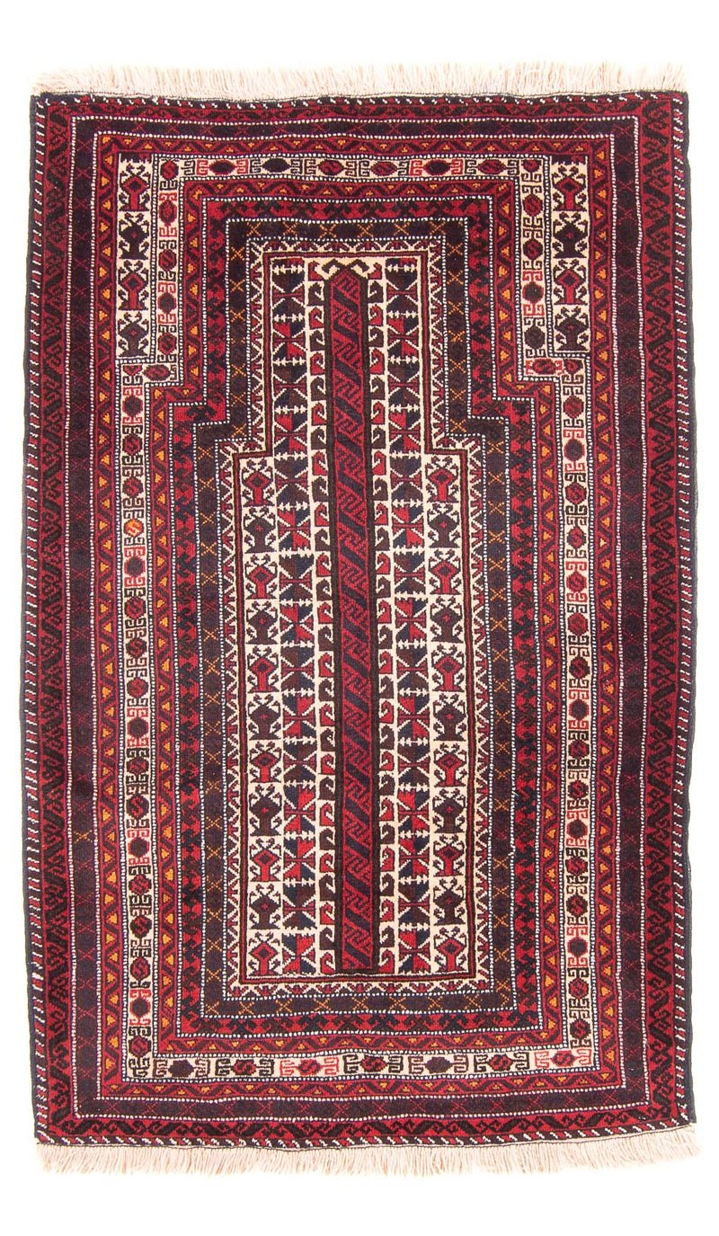 Tappeto Belutsch - Tappeto di preghiera - 150 x 102 cm - beige