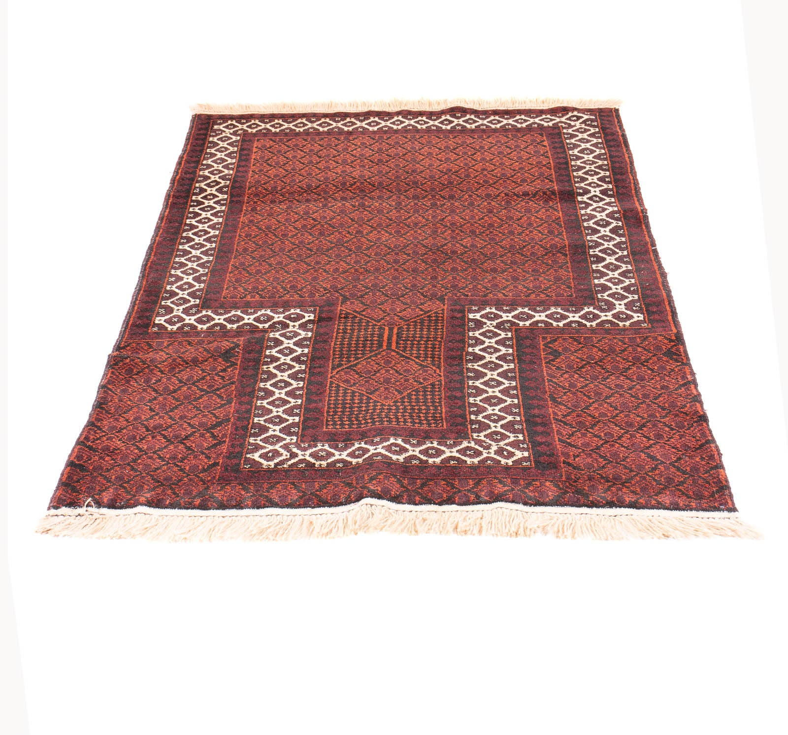 Tappeto Belutsch - Tappeto di preghiera - 142 x 85 cm - rosso