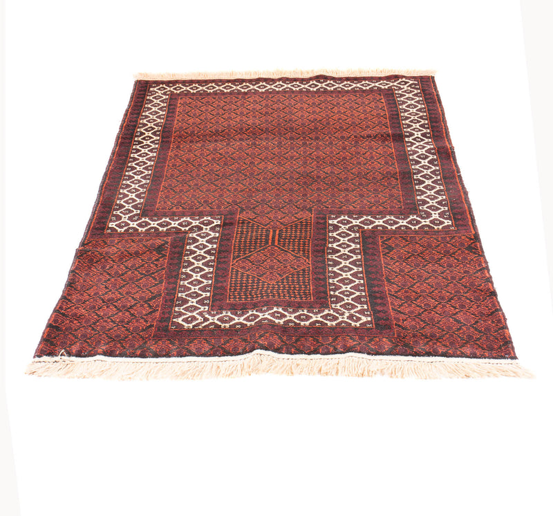 Tappeto Belutsch - Tappeto di preghiera - 142 x 85 cm - rosso