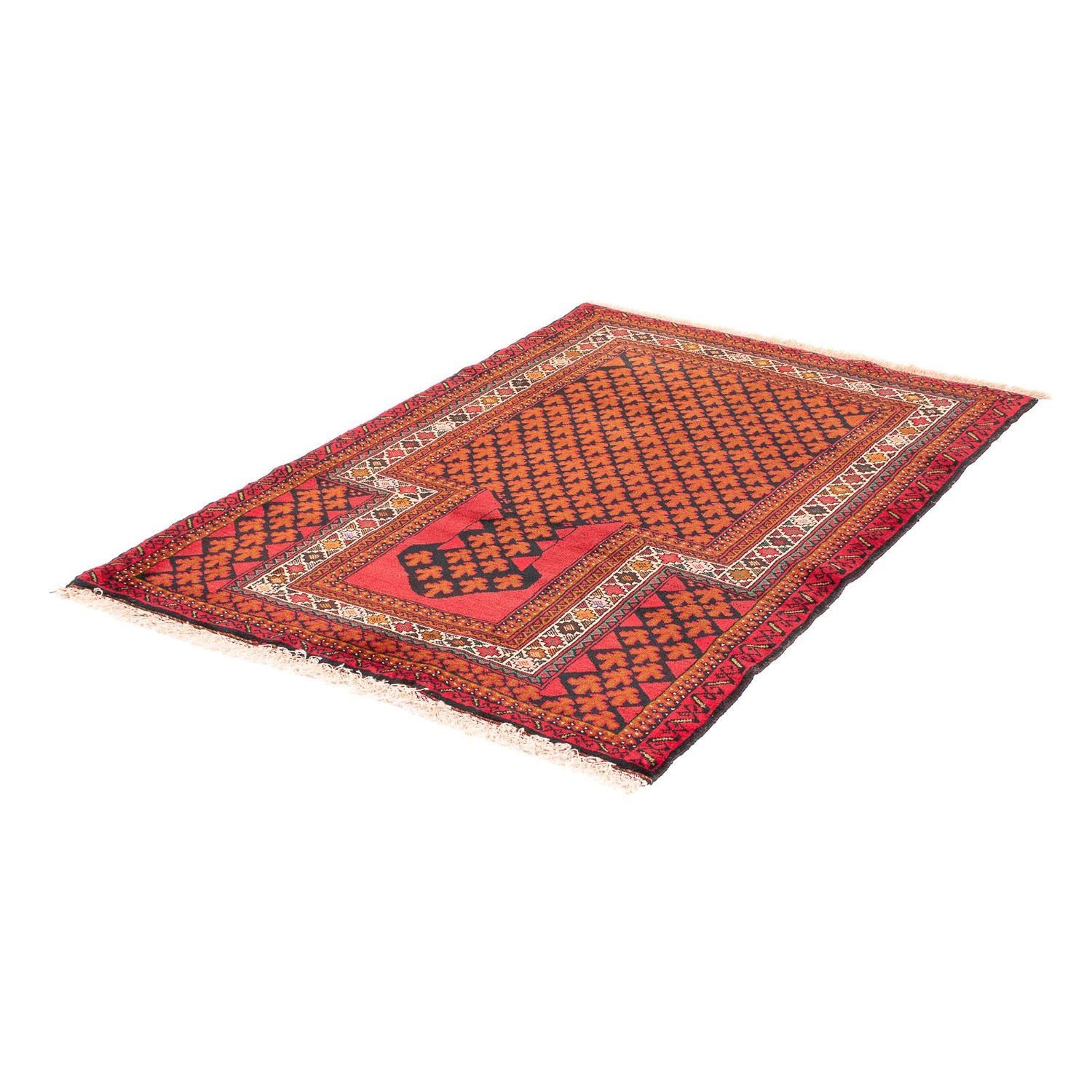 Tappeto Belutsch - Tappeto di preghiera - 131 x 96 cm - rosso
