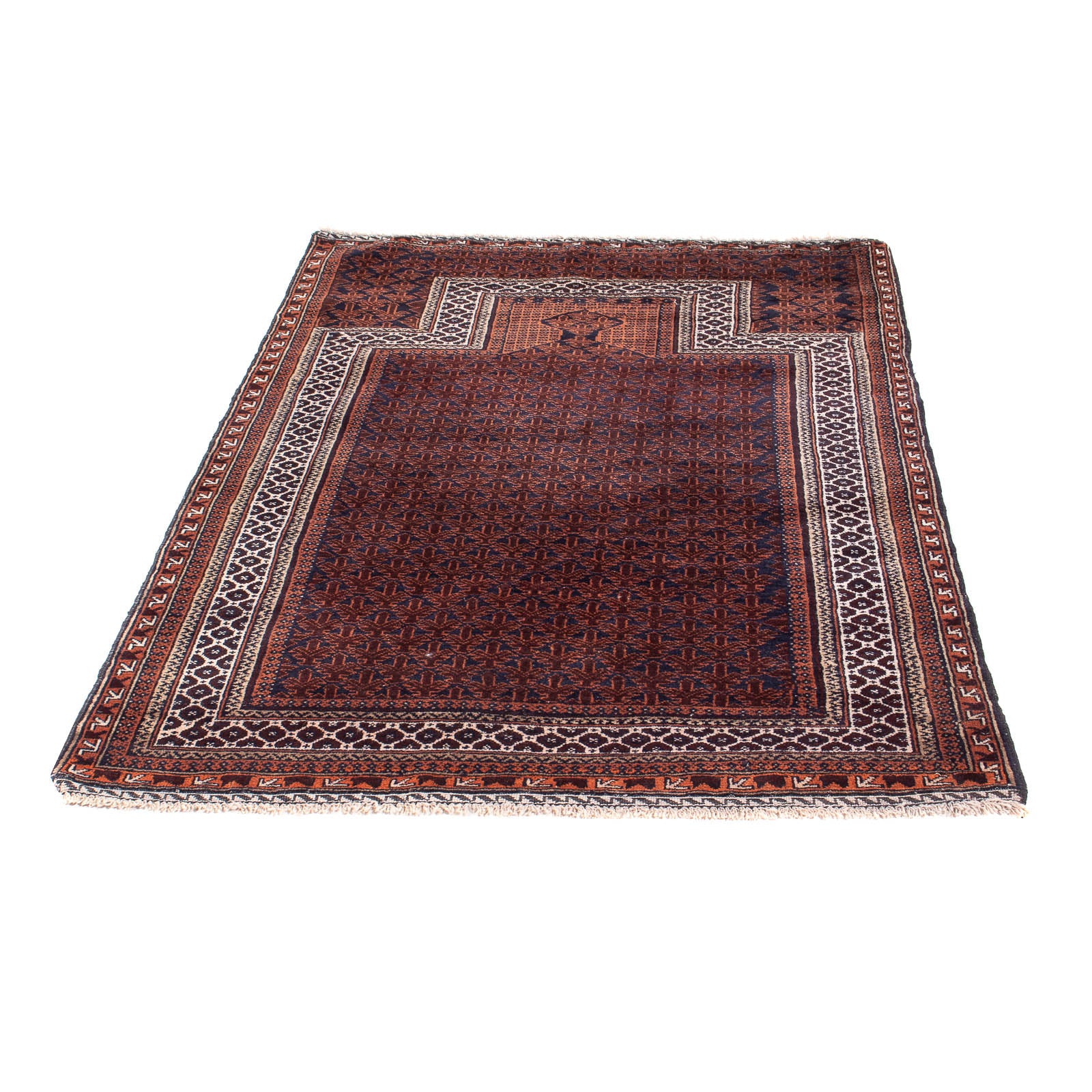Tappeto Belutsch - Tappeto di preghiera - 146 x 96 cm - blu scuro