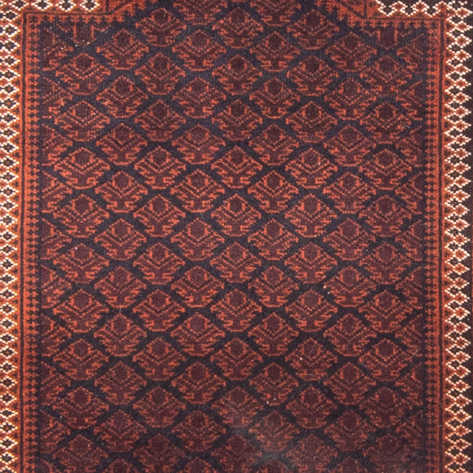 Tappeto Belutsch - Tappeto di preghiera - 130 x 86 cm - blu scuro