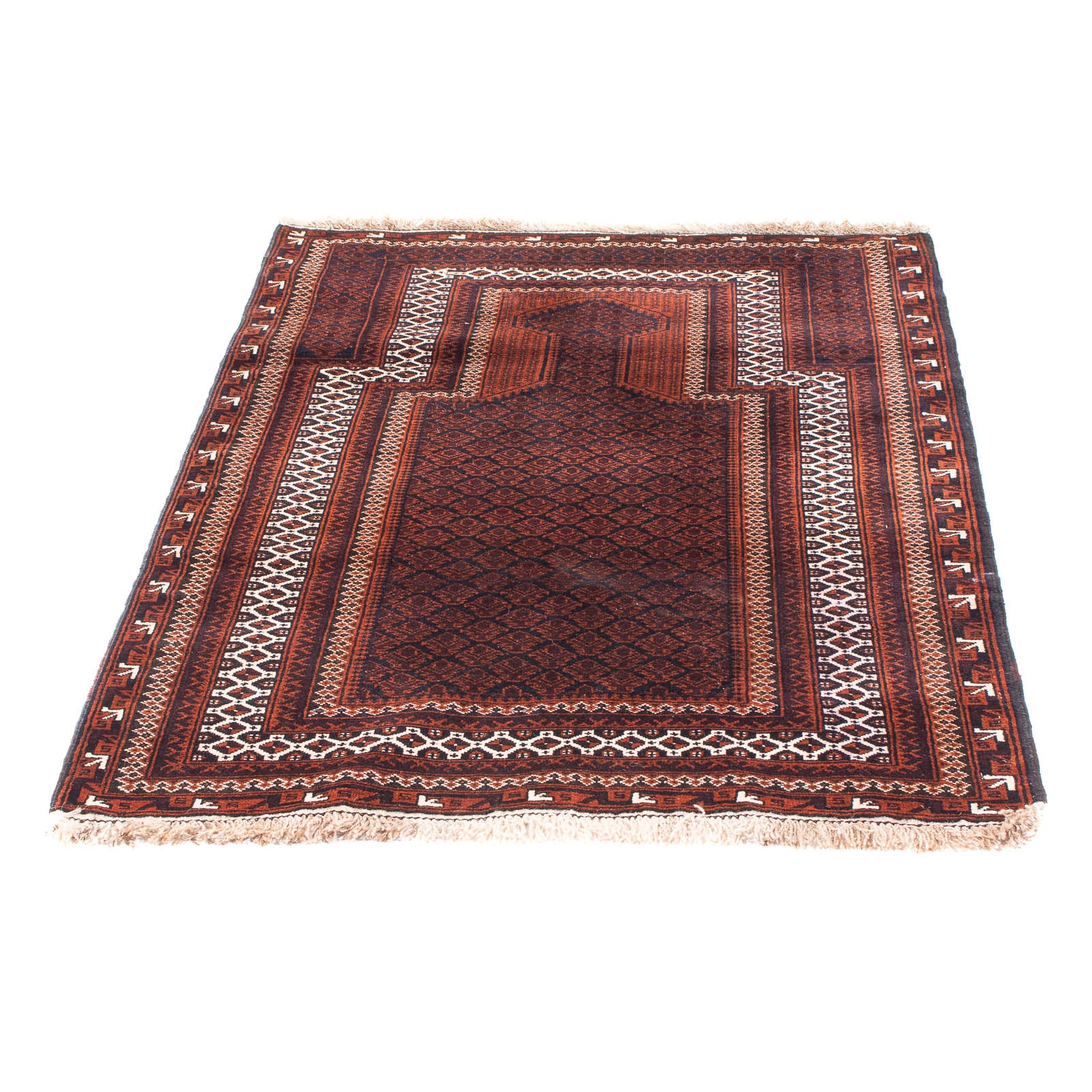 Tappeto Belutsch - Tappeto di preghiera - 130 x 86 cm - blu scuro