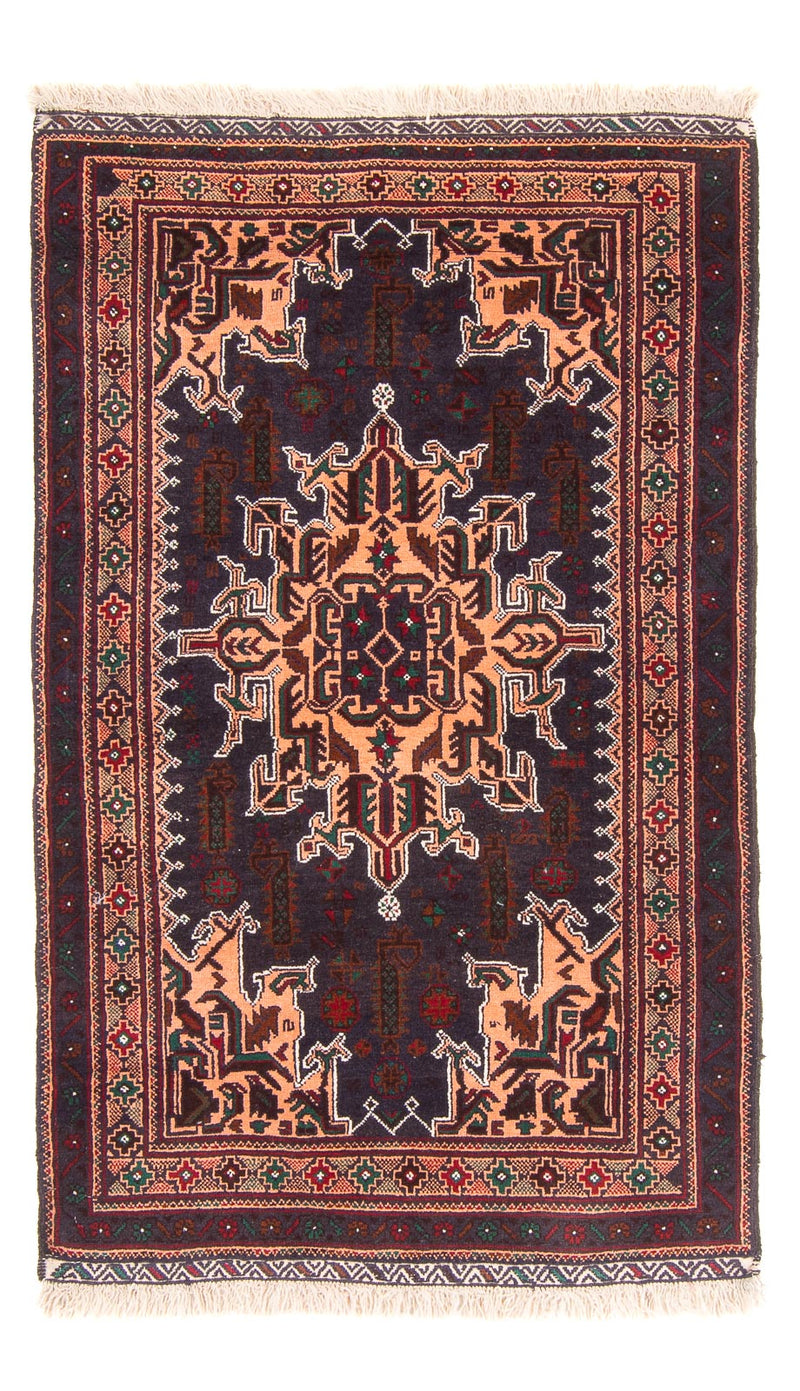 Tappeto Belutsch - 150 x 89 cm - blu scuro