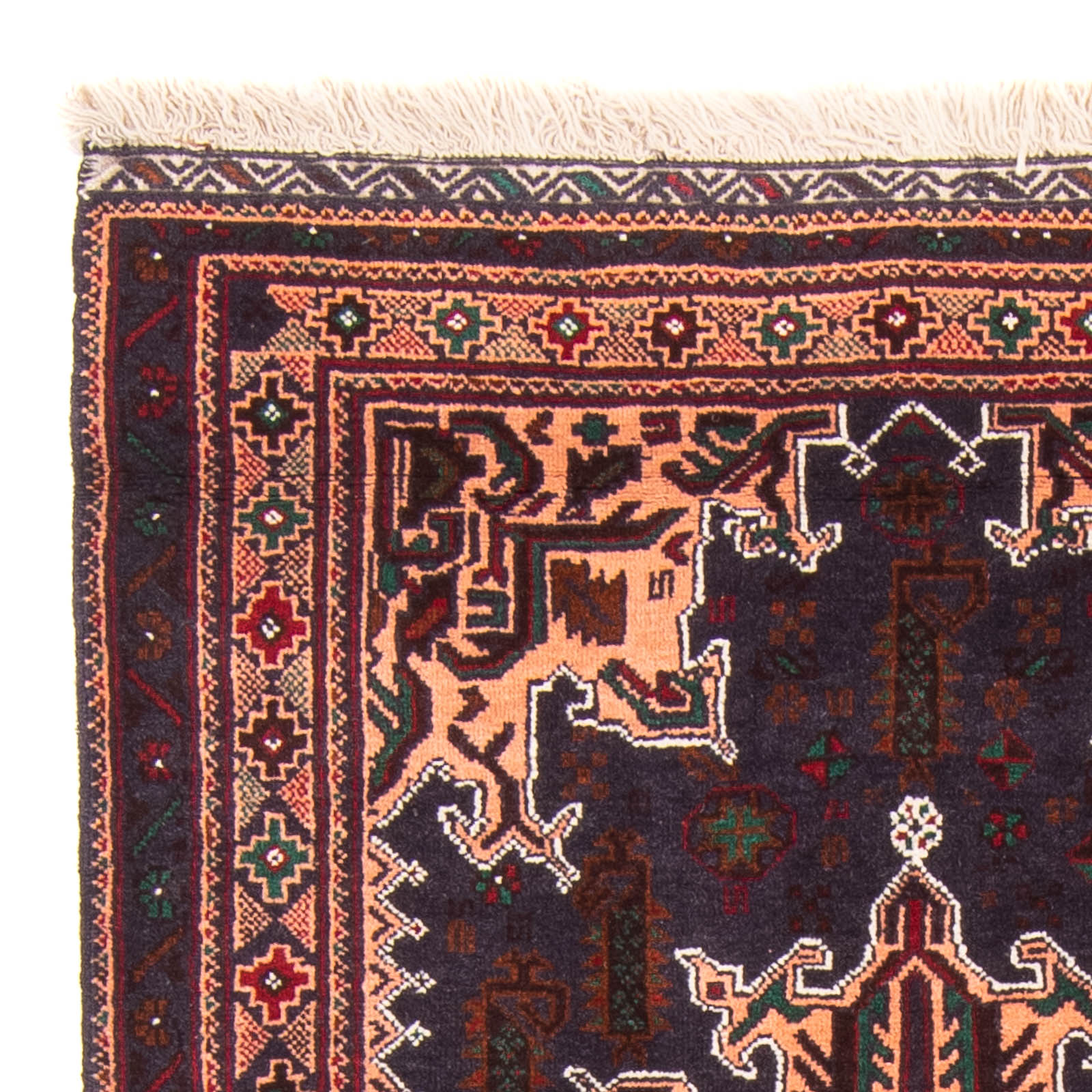 Tappeto Belutsch - 150 x 89 cm - blu scuro