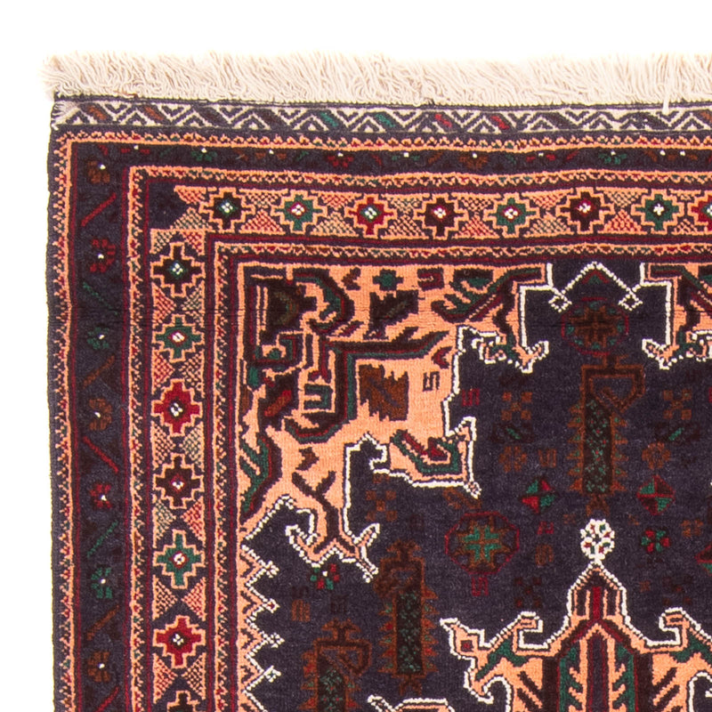 Tappeto Belutsch - 150 x 89 cm - blu scuro