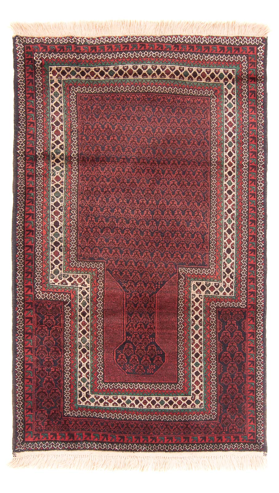 Tappeto Belutsch - Tappeto di preghiera - 150 x 92 cm - blu scuro