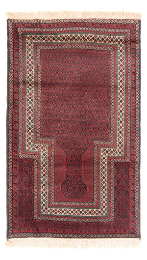 Tappeto Belutsch - Tappeto di preghiera - 150 x 92 cm - blu scuro