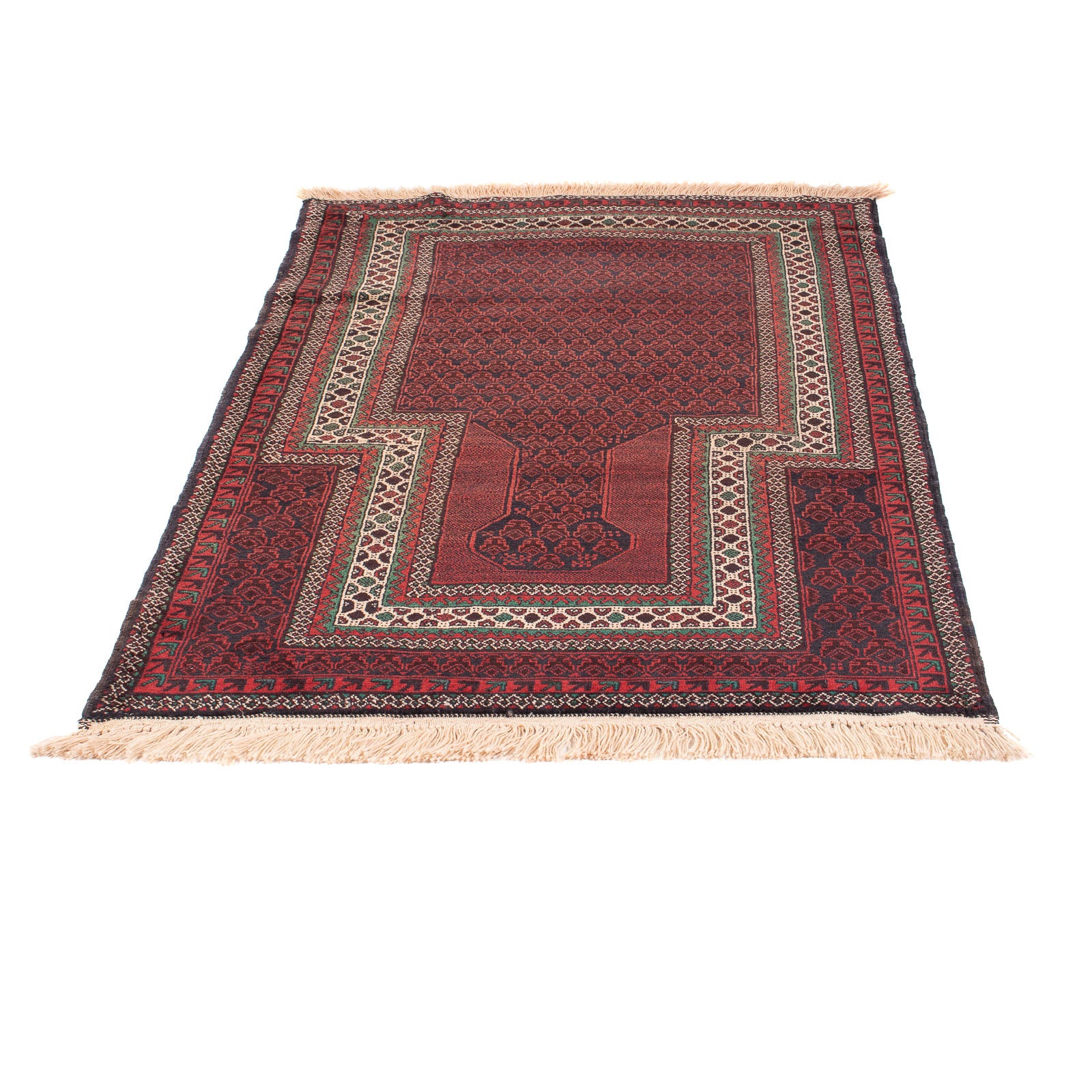 Tappeto Belutsch - Tappeto di preghiera - 150 x 92 cm - blu scuro