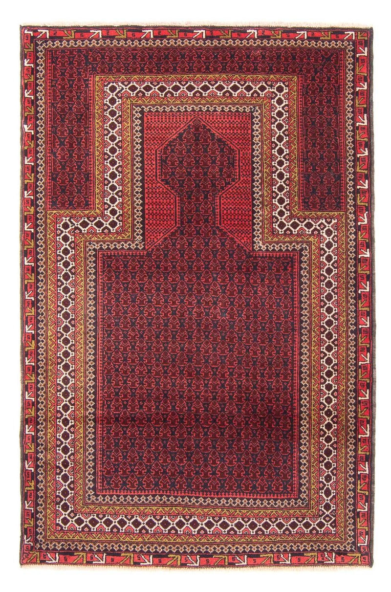 Tappeto Belutsch - Tappeto di preghiera - 140 x 91 cm - blu scuro