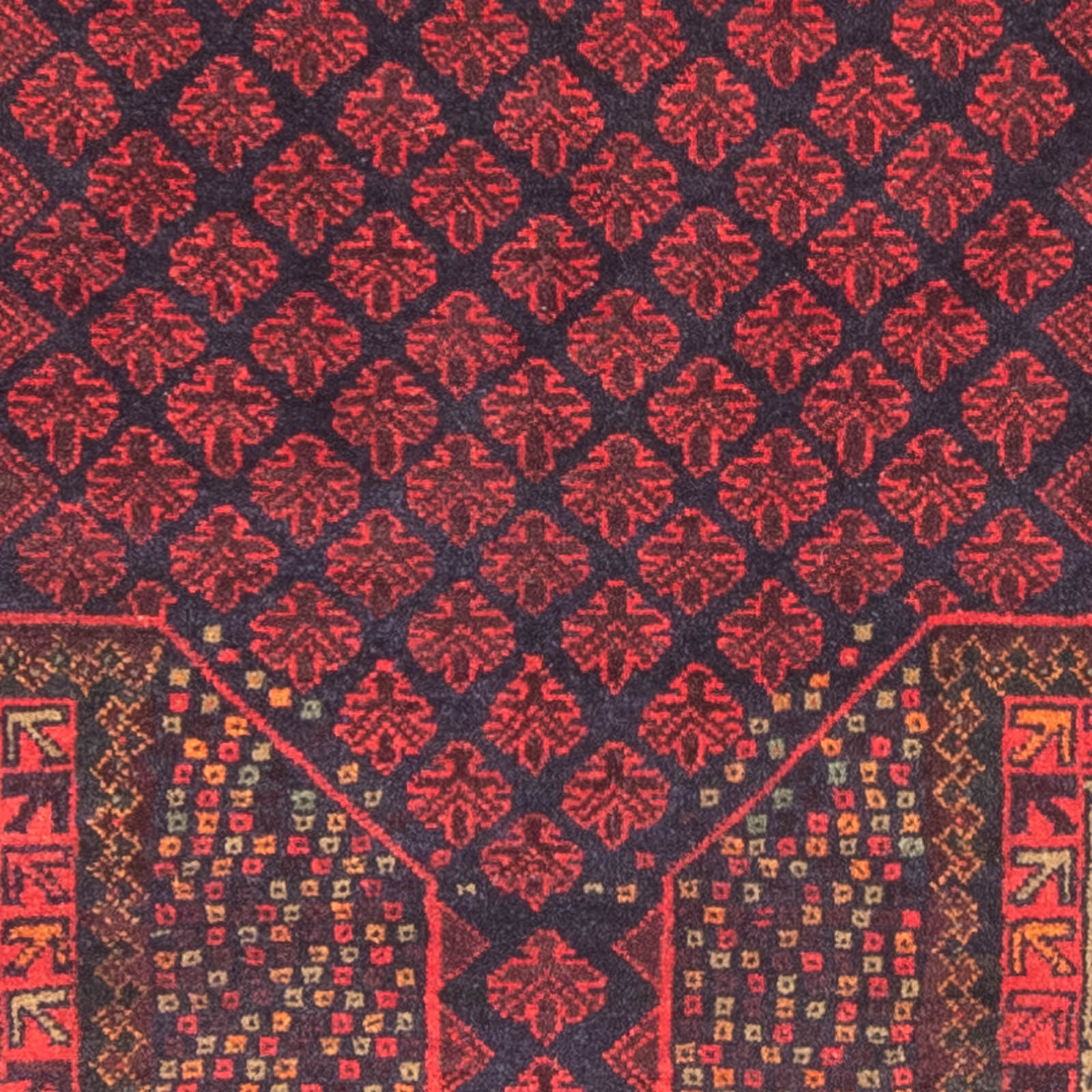 Tappeto Belutsch - Tappeto di preghiera - 157 x 90 cm - blu scuro