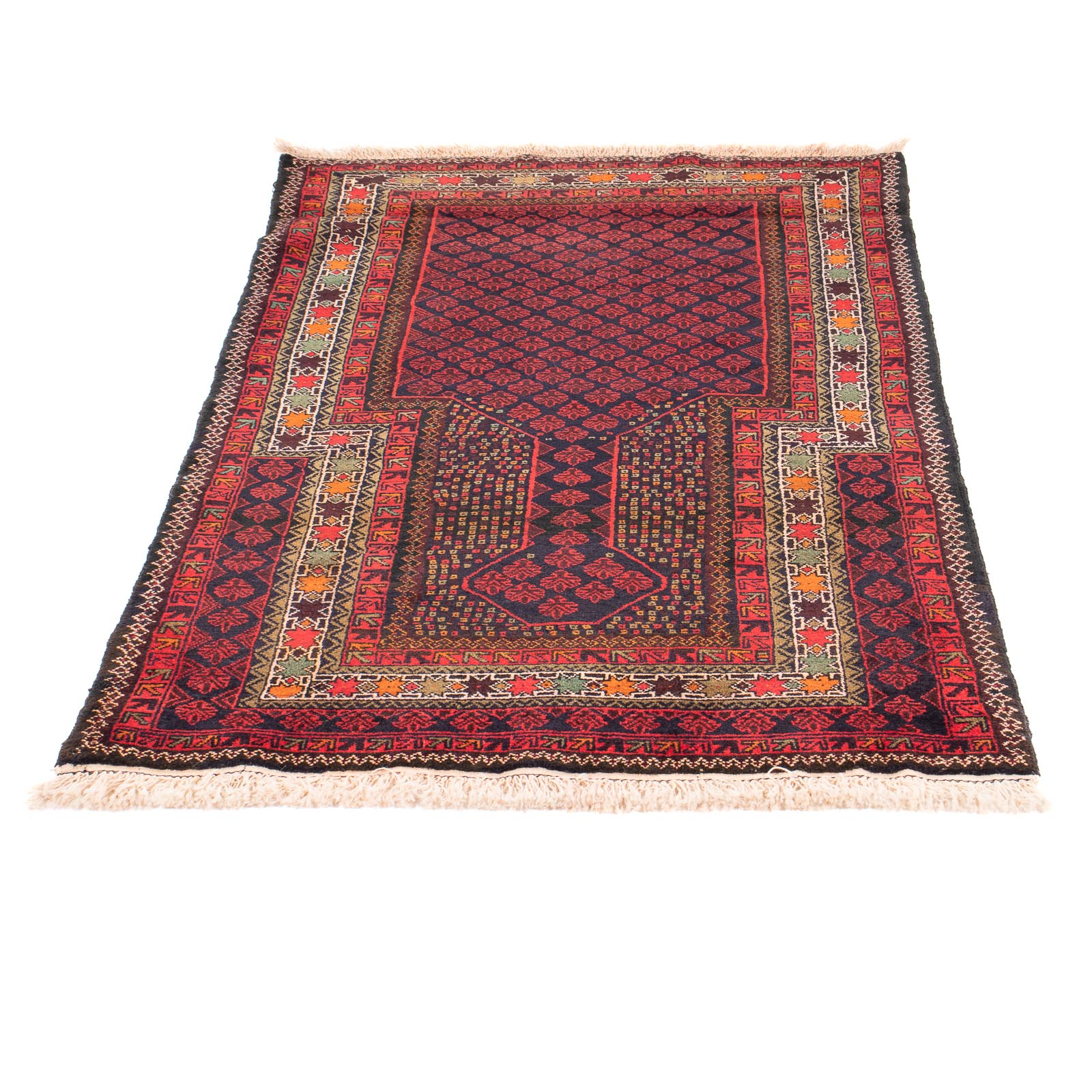 Tappeto Belutsch - Tappeto di preghiera - 157 x 90 cm - blu scuro