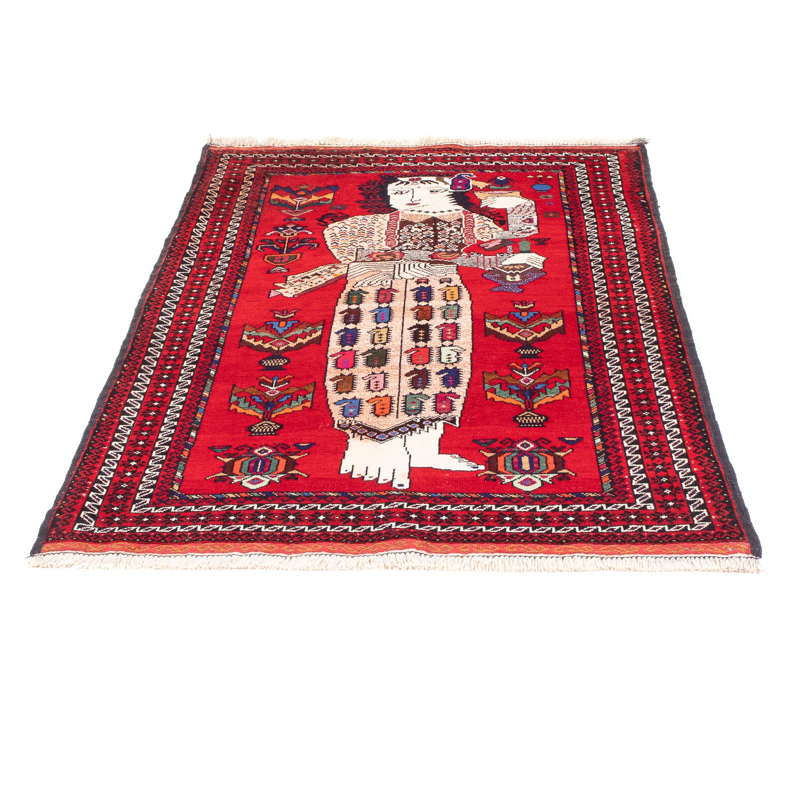 Tappeto Belutsch - 145 x 92 cm - rosso