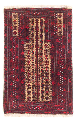 Tappeto Belutsch - Tappeto di preghiera - 130 x 83 cm - beige