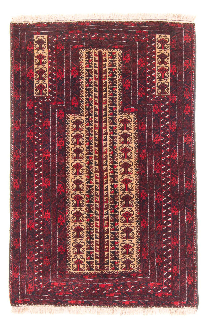 Tappeto Belutsch - Tappeto di preghiera - 130 x 83 cm - beige