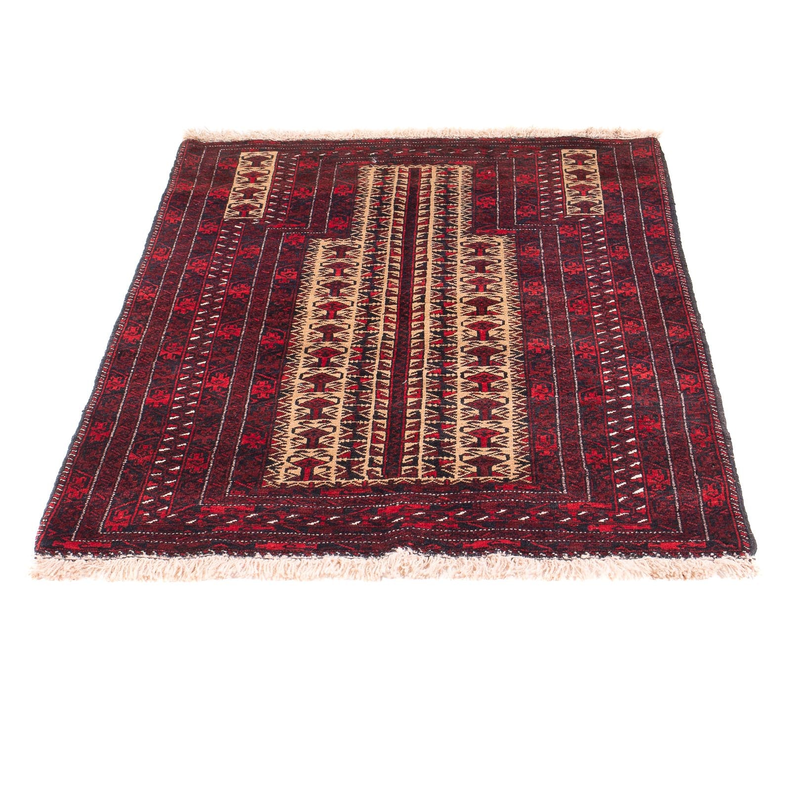 Tappeto Belutsch - Tappeto di preghiera - 130 x 83 cm - beige