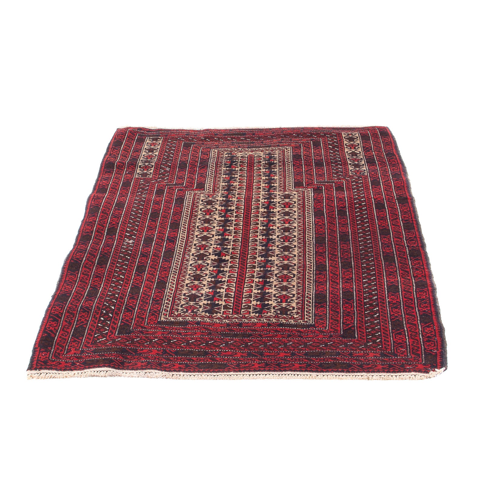 Tappeto Belutsch - Tappeto di preghiera - 135 x 90 cm - beige