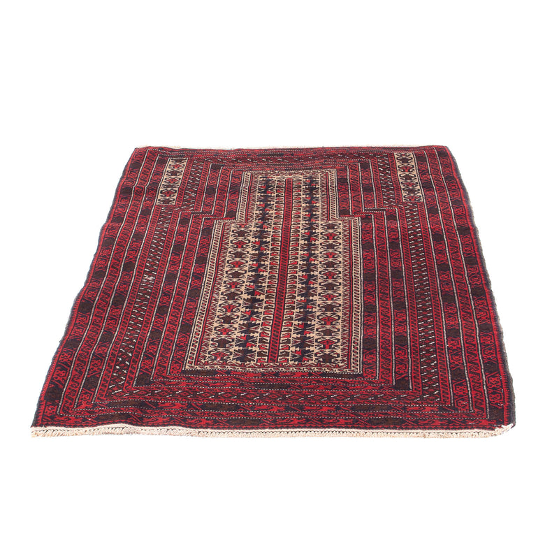 Tappeto Belutsch - Tappeto di preghiera - 135 x 90 cm - beige