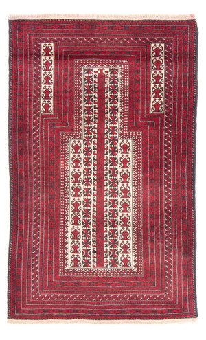 Tappeto Belutsch - Tappeto di preghiera - 150 x 90 cm - beige