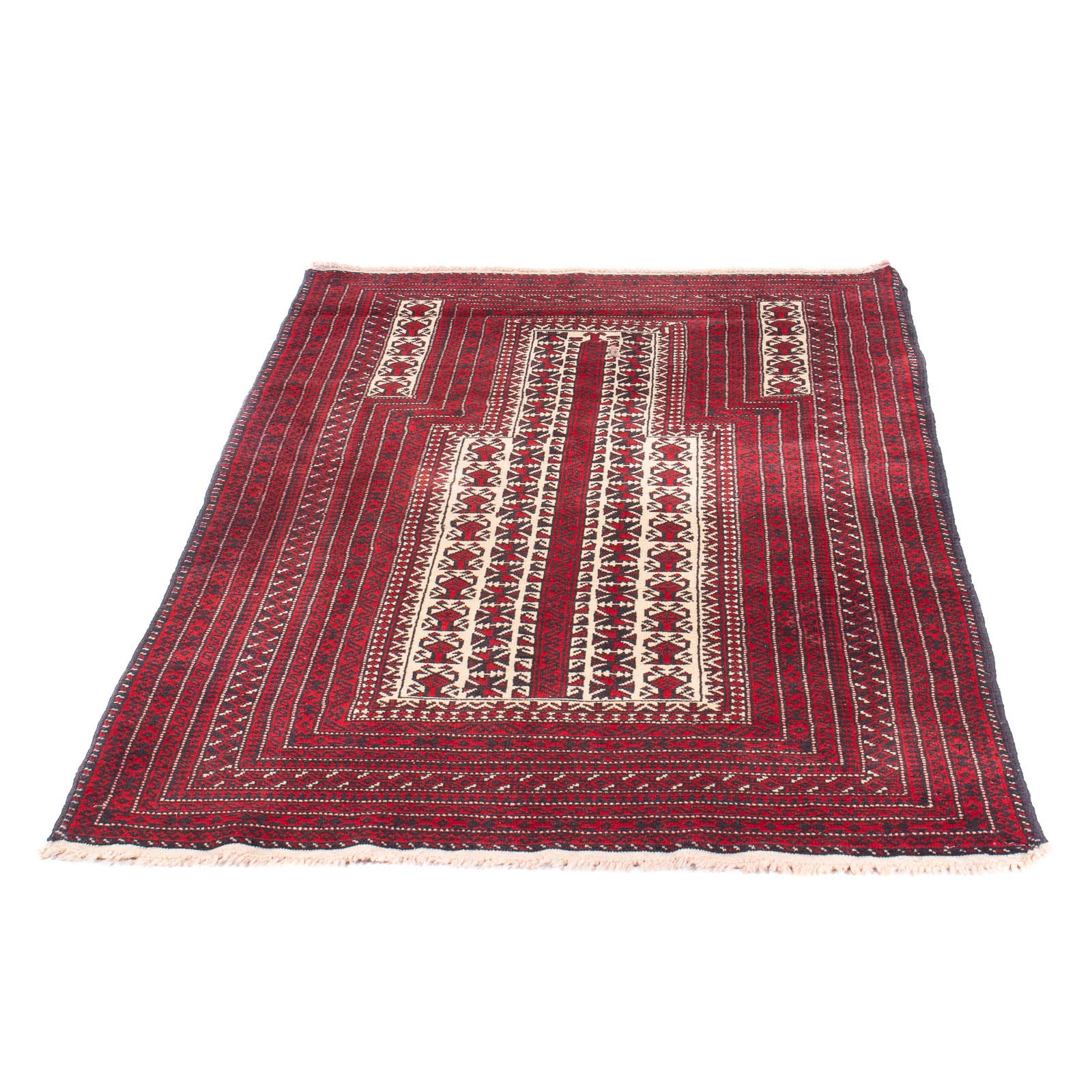 Tappeto Belutsch - Tappeto di preghiera - 150 x 90 cm - beige